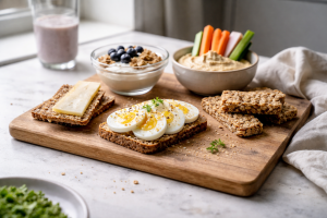 Sunde snacks: 25 idéer med protein og fibre til børn og voksne